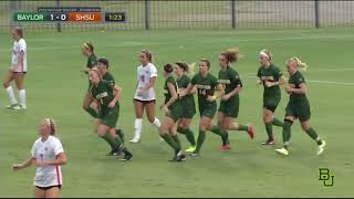 Baylor Soccer Highlights vs Sam Houston State [upl. by Pandich]