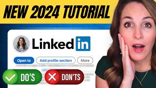 HOW TO GET STARTED ON LINKEDIN IN 2024  9 BEGINNER STEPS REVEALED [upl. by Ynolem662]