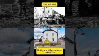 Then and Now WW2 Luxembourg ww2 history thenandnow veteran luxembourg shorts viralshorts [upl. by Enneiluj963]