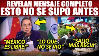 MARTES BOOM ESTO NO SE DIJO ¡DISCURSO COMPLETO DE CLAUDIA ALAZRAKI TRUENA VS LA PRESIDENTA [upl. by Bain]