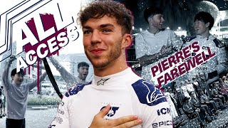 ALL ACCESS  Pierre Gaslys Farewell [upl. by Oiracam]