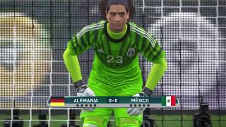 ALEMANIA VS MEXICO RONDA DE PENALES  COPA CONFEDERACIONES RUSIA 2017 [upl. by Nirihs]