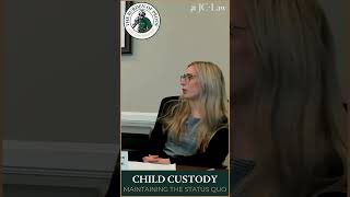 Child Custody Maintaining the Status Quo podcast childcustody [upl. by Fasano852]