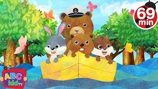 Row Row Row Your Boat 2D  More Nursery Rhymes amp Kids Songs  CoCoMelon [upl. by Dinerman]