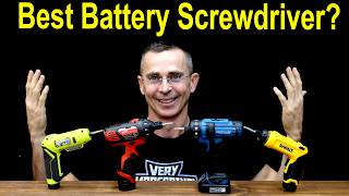 Best Battery Screwdriver 2024 13 vs 188 Let’s Find Out [upl. by Rizzo]