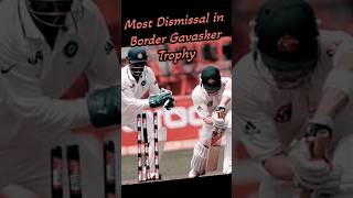 Most Dismissals in Border Gavasker Trophy cricket [upl. by Jago322]