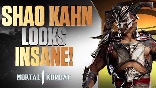 SHAO KAHN IS SCARIER THAN EVER MORTAL KOMBAT 1 GAMEPLAY amp COMBOS [upl. by Briana98]