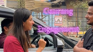 Gaurang engagement  Charkop cha Raja Darshan  wedding bells [upl. by Thecla]