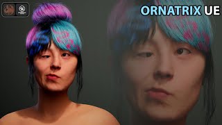 Mastering Metahuman Hair Painting with Ornatrix and Unreal Engine 5 [upl. by Esinal750]