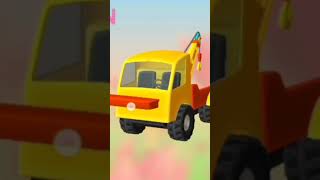 Leo the truck  small truck cartoon  car games  nursery rhyme and kids song  baby shark [upl. by Sladen921]