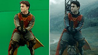 Harry Potter All VFX Removed VFX BREAKDOWN [upl. by Assiram]