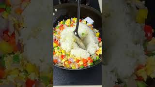 Can This New Egg Fried Rice Recipe Surprise You 🤔  StreetFood EggFriedRice AsianFood [upl. by Nussbaum839]