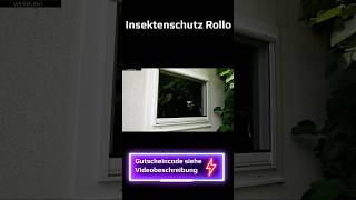 Insektenschutz Rollo insektenschutz fliegenschutz mosquitoschutz fliegengitter fenster insetto [upl. by Affra]