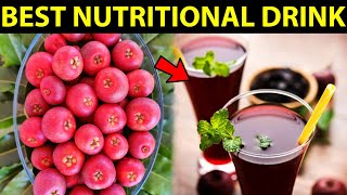 Best Nutritional Drink  Kokum Sharbat  Garcinia Indica Health Benefits [upl. by Eimareg]