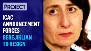 ICAC Investigation Announcement Forces Gladys Berejiklian To Resign As NSW Premier  The Project [upl. by Rovit]