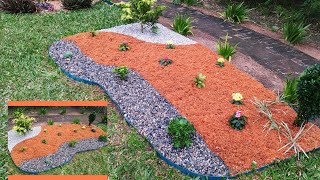 COMO FAZER UM JARDIM COM PEDRAS [upl. by Ahtelat]