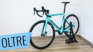 Das BIANCHI OLTRE RACE 105 2024 im Review  Fahrradorg [upl. by Ylrebnik]