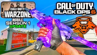 New Warzone Mobile Omnimovement Update Black Ops 6 Season 1 Integration Android Gameplay [upl. by Peednam]