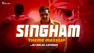 Singham Again  Theme  Dialogues  Remix  DJ Dalal London  Ajay Devgan  Motivational Music [upl. by Simpkins]