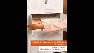 Joybos® Installationsfreier KleiderschrankAufbewahrungsorganisator mit Rollen F227 [upl. by Evaleen544]