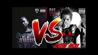 សង្រាម Rap រវាង Khmer 1 Jivit Vs GDevith Vs Morono Khmer Rap 2019 [upl. by Priest]