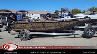 2025 Xpress H18 Bass Boat Yamaha Vmax 115 SHO F amp S Yamaha Hanover PA [upl. by Loren319]