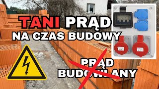 MAMY Prąd docelowy na czas budowy   Taryfa G11  Prąd budowlany [upl. by Eilahs]