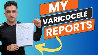 my varicocele reports  varicocele treatment without surgery  varicocele ka elaj pak fitness [upl. by Nylauqcaj619]