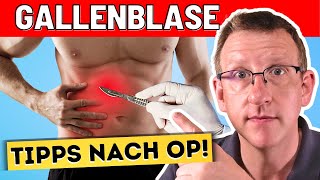 10 TOP Tipps nach der GallenblasenEntfernung OP [upl. by Ielerol]