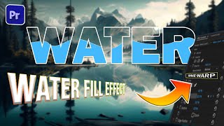 Wave effect in premiere pro  water fill effect in premiere pro [upl. by Angadresma]