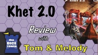 Khet 20 the Laser Game Review  with Tom and Melody Vasel [upl. by Garin]