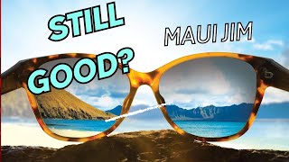 Maui jim sunglasses quality made in japan still good [upl. by Shirk]