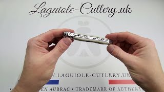 Laguiole Pocket Knife Stag Horn  Laguiole UK [upl. by Henriha]