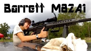 The Amazing 50 BMG Barrett M82A1 [upl. by Iaoh]