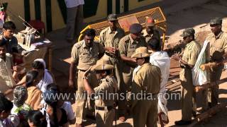 Devotees on their way for the Mahamastakabhisheka  Karnataka [upl. by Andras]