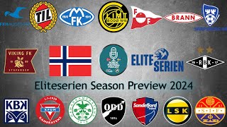 Eliteserien Season Preview 2024 [upl. by Keller]