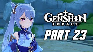 Genshin Impact  Gameplay Walkthrough Part 23 Male No Commentary PS4 PRO [upl. by Palmer]