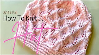 How to Knit a Hat棒針編織毛線帽 [upl. by Asiuol]