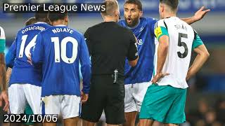 Newcastle player makes interesting VAR admission after Everton’s penalty incident [upl. by Kina]