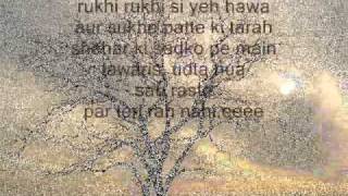 Sau Dard Hain  Lyrics On Screen [upl. by Natsud222]