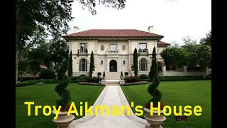 Troy Aikman House The Texas Palace [upl. by Ahseinat]