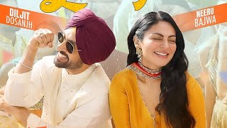 Je tu nachi na mere naal goriye Ni lehenge te sharab dol du 4k Video  Diljit Dosanjh  New Song [upl. by Ahsirak]