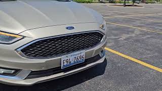 2018 Ford Fusion Energi Platinum Start Up amp InDepth Review [upl. by Cavanagh]