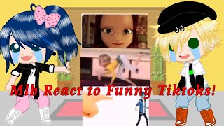 Mlb React to Funny Tiktoks [upl. by Nodnelg]