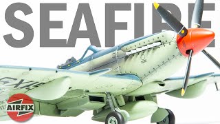 Airfixs Newly Reboxed 148 Seafire FXVII  Full Build  HD [upl. by Benoite]