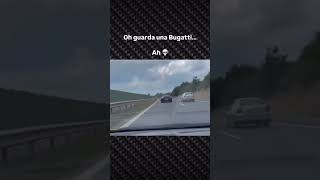 Tutto nella norma in autostrada oggi auto corsa gara Bugatti autostrada f1 [upl. by Gulick]