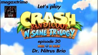 Lets play crash Bandicoot episode 30 no commentary [upl. by Eiramana]