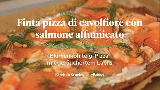 Wie backst du eine italienische Pizza mit Lachs … auf Italienisch [upl. by Pinkham]