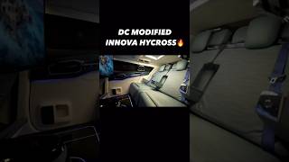 DC MODIFIED INNOVA HYCROSS🔥 RICH REVAMPED INTERIOR with 2 RECLINERS LOUNGE 💕 Auto Journal shorts [upl. by Solohcin]