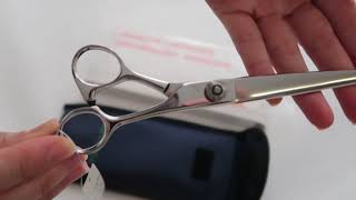 Yasaka Deluxe K10 7quot Inch Barber Scissors [upl. by Avalsorim]